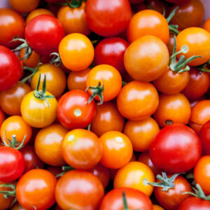 Tomato - Baby roma on vine - 250g (approx 1 small punnet)