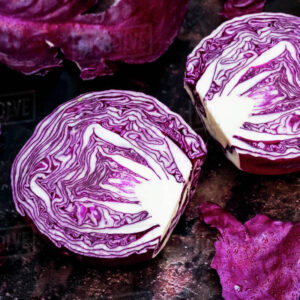 Cabbage - Red - Half